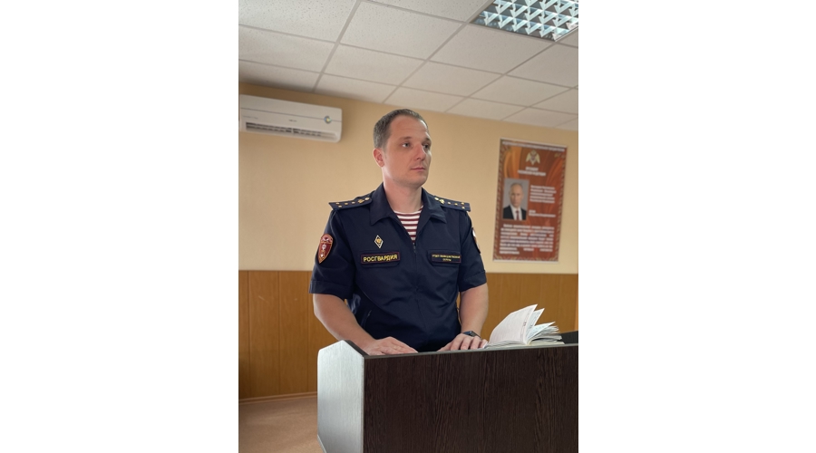 Вневедомственная охрана подвела итоги деятельности подразделений за первое полугодие 2025 года 