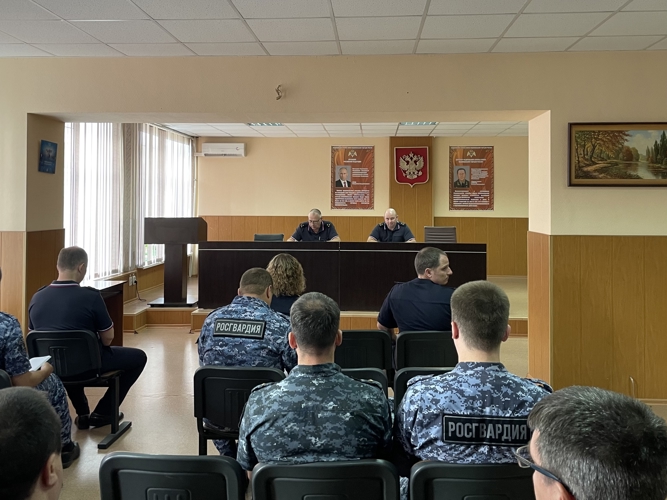 Вневедомственная охрана подвела итоги деятельности подразделений за первое полугодие 2025 года 
