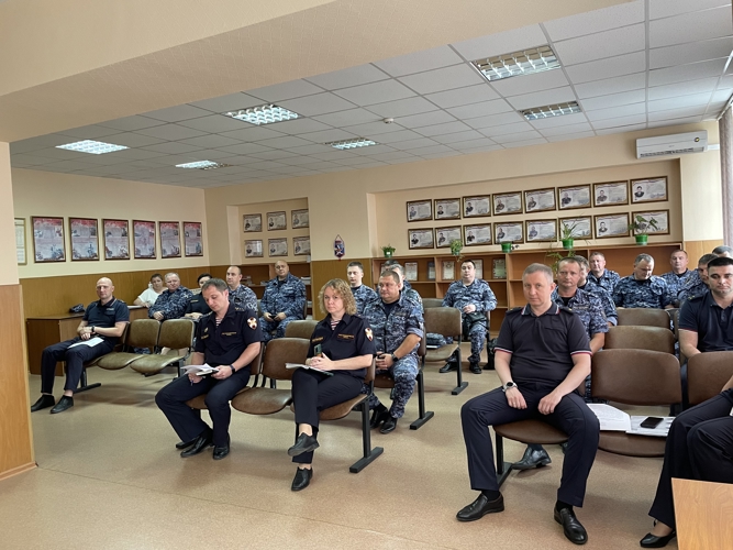 Вневедомственная охрана подвела итоги деятельности подразделений за первое полугодие 2025 года