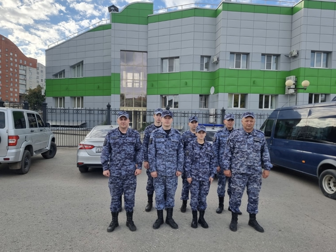 Сотрудники вневедомственной охраны обеспечили безопасность во время футбольного матча на «Рязань Арена»