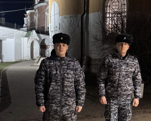В Рязани сотрудники Управления Росгвардии обеспечили безопасность в период празднования Пасхи