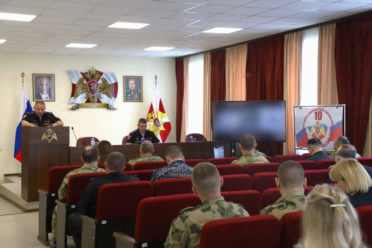 В Управлении Росгвардии по Рязанской области подвели итоги служебно-боевой деятельности за первое полугодие 2026 года