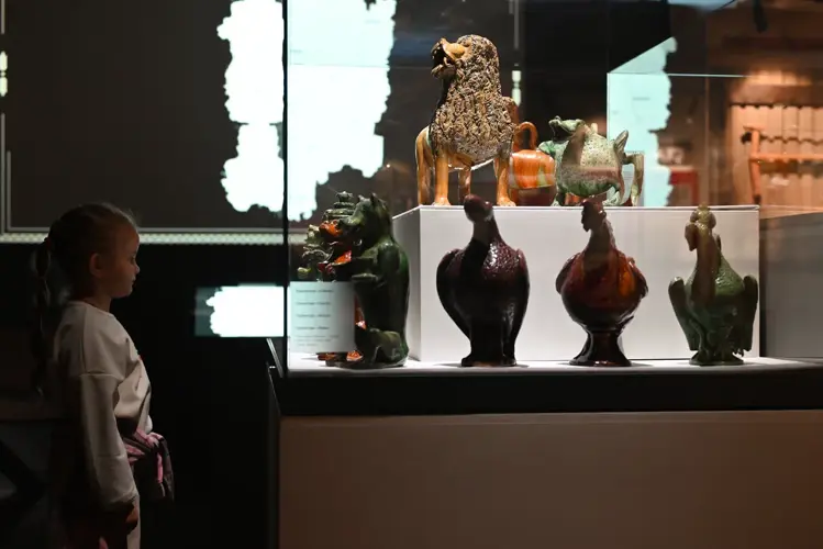 Для детей рязанских росгвардейцев в историческом музее провели экскурсию по экспозиции, посвящённой губернской эпохе