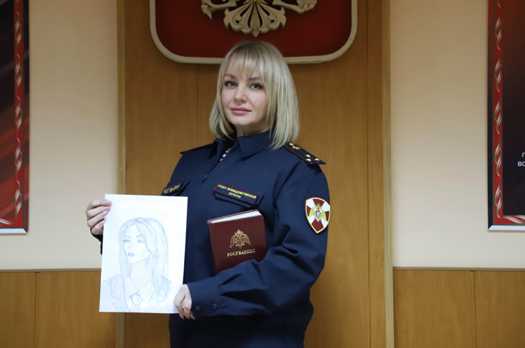 Рязанские росгвардейцы провели детский конкурс рисунков ко дню вневедомственной охраны