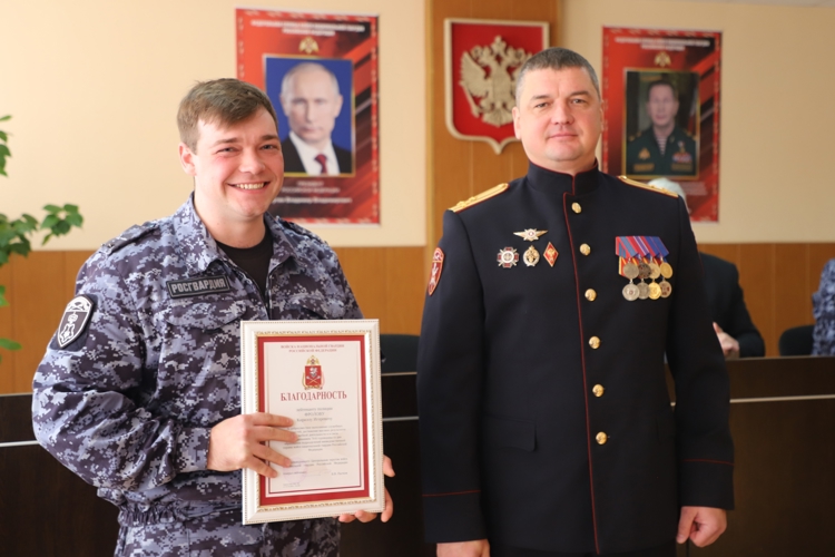 В Рязанской области отметили 74-ю годовщину образования вневедомственной охраны Росгвардии
