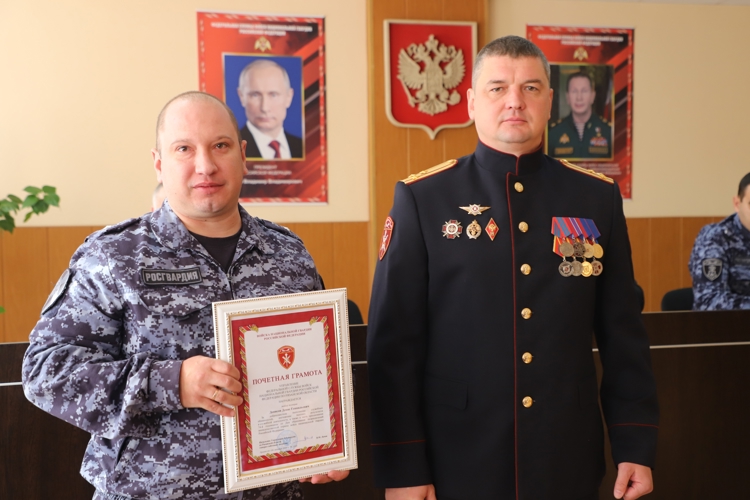 В Рязанской области отметили 74-ю годовщину образования вневедомственной охраны Росгвардии