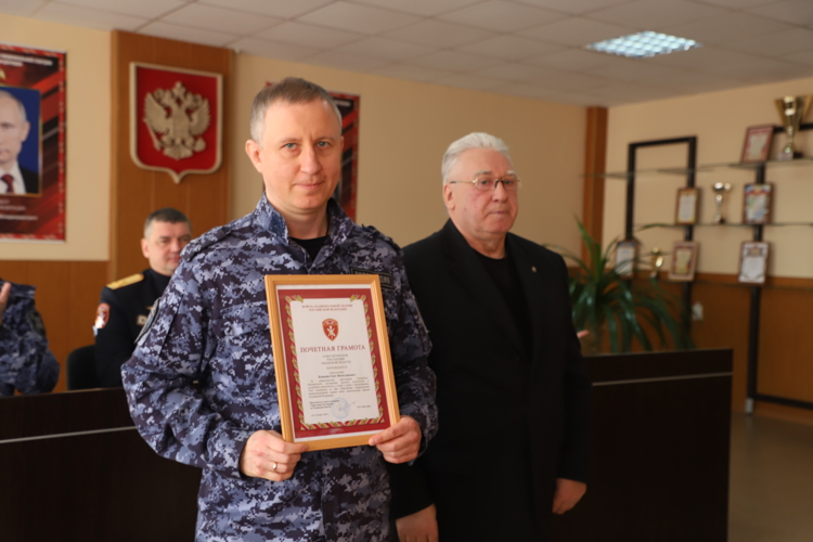 В Рязанской области отметили 74-ю годовщину образования вневедомственной охраны Росгвардии